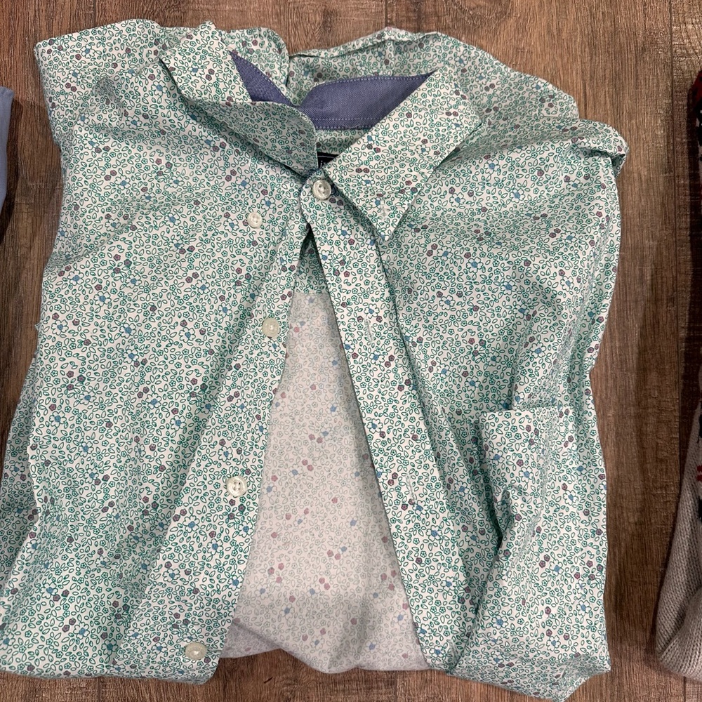 Floral Button-Up Shirt